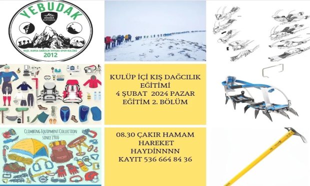 Kulüp İçi Kış Dağcılığı  Eğitimi 2. Bölüm